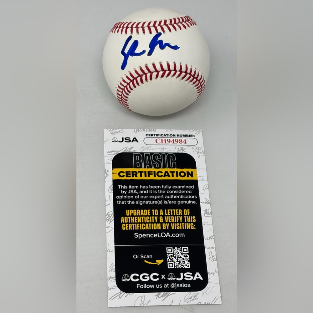 Shane Gillis signed MLB Baseball JSA COA